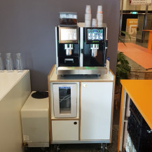 Flexcafé - Eversys Pro E4m espresso machine op meubel - De Doelen